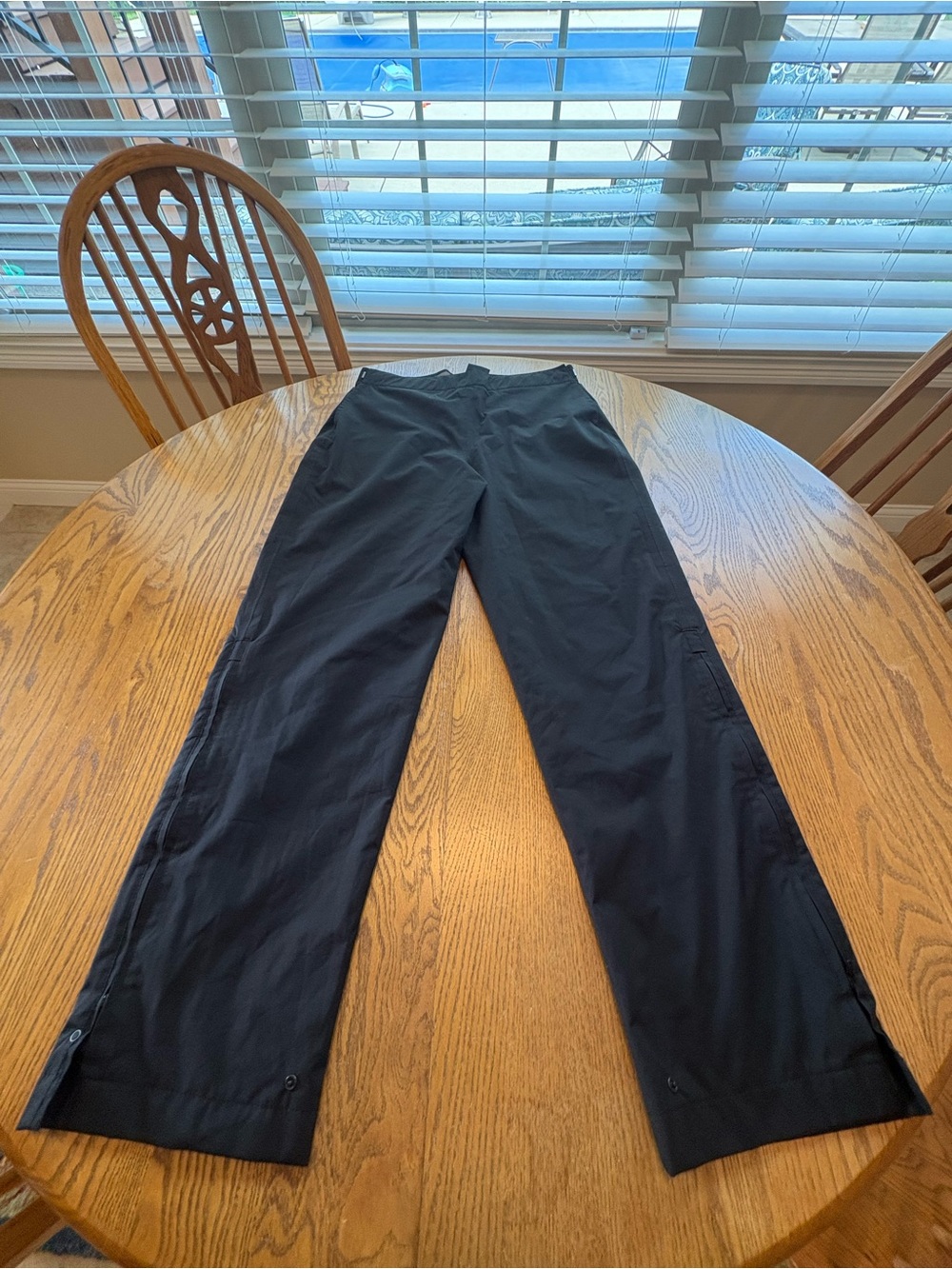 Zero Restriction ZR Michelle Gortex Waterproof Rainwear Pants Golf Black M EUC